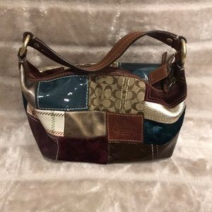 Coach patchwork bag